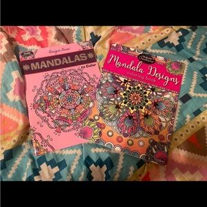 Mandala Coloring Book - Pink and Multicolor